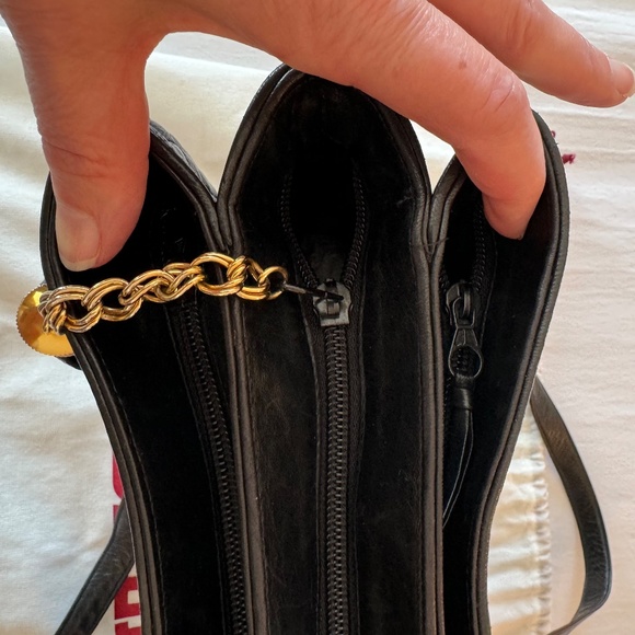 Vintage Bally Quilted Lambskin Leather Bag - Picture 5 of 14